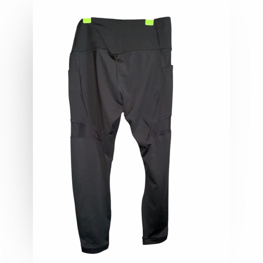Member’s Mark Black Yoga Pants With Mesh, Size Large, NWOT - Picture 2 of 3